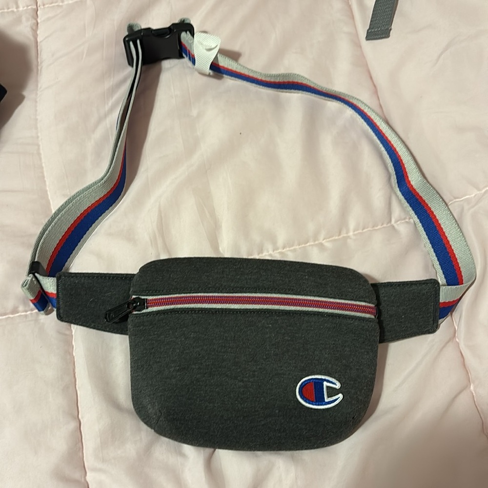 NWOT Champion Gray Waist Belt Bag - Picture 4 of 6